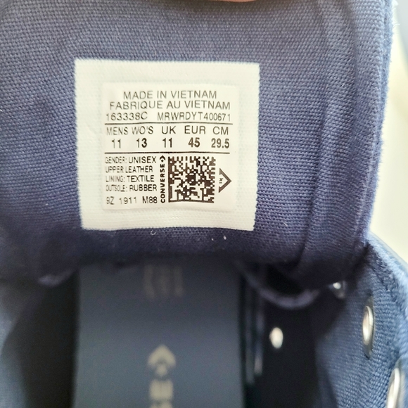 Converse CTAS Hi Navy/Indigo Fog/Egret - Picture 6 of 7